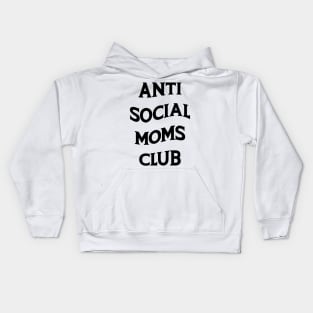 Anti Social Moms Club v2 Kids Hoodie